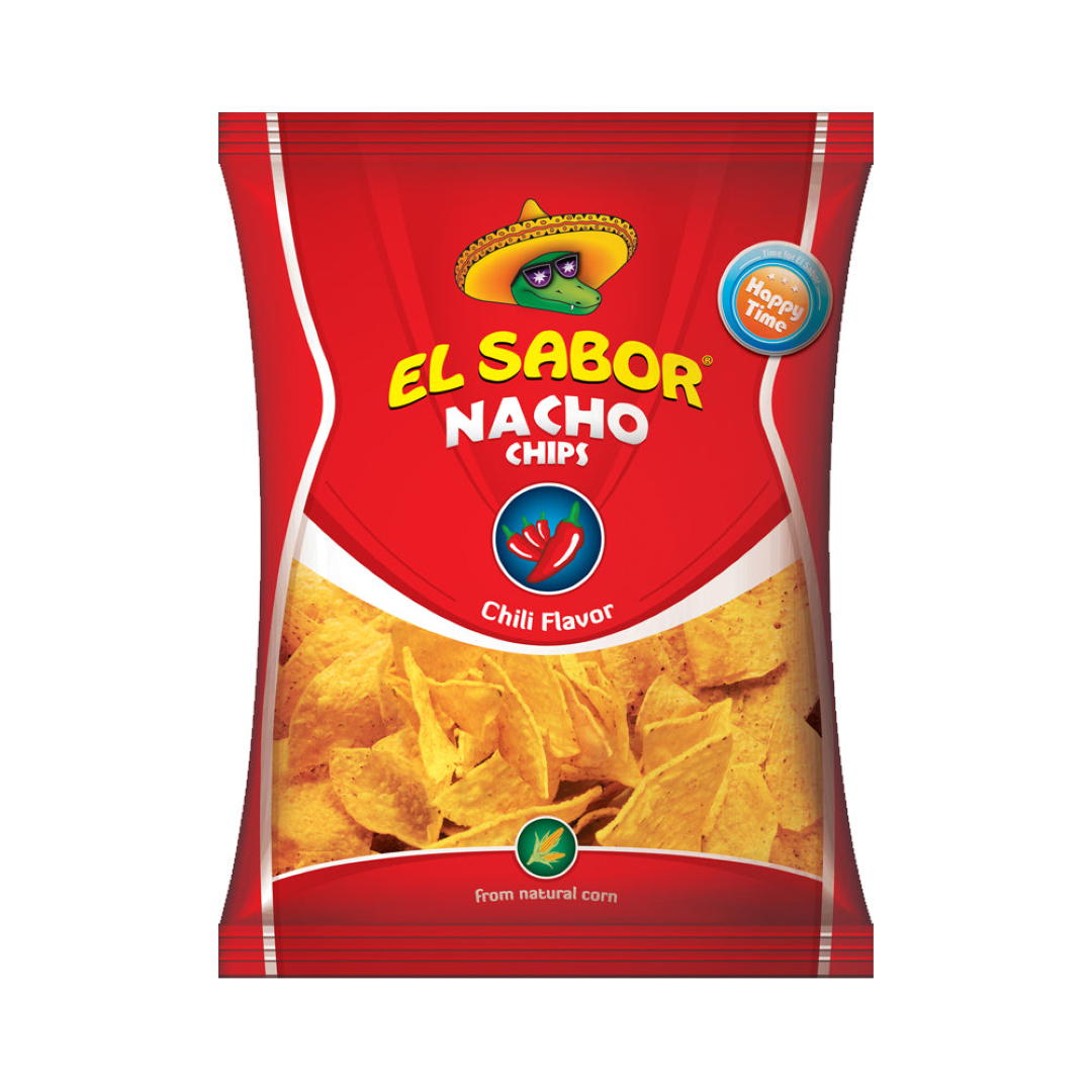EL SABOR NACHO CHIPS CHILLY 100G